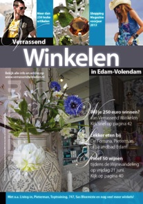 Verrassend Winkelen Edam-Volendam voorjaar-zomer2013 cover